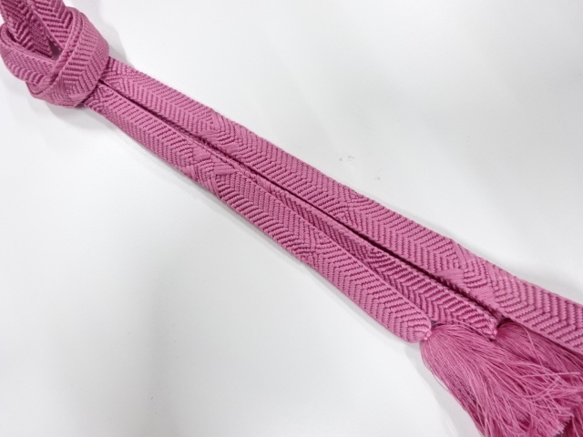 正絹　手組帯締め